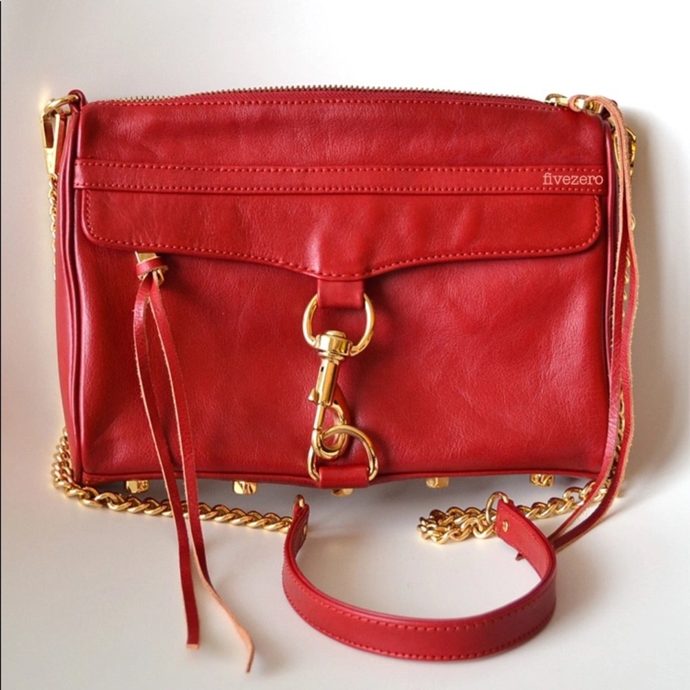 Red Rebecca Minkoff Crossbody Bag